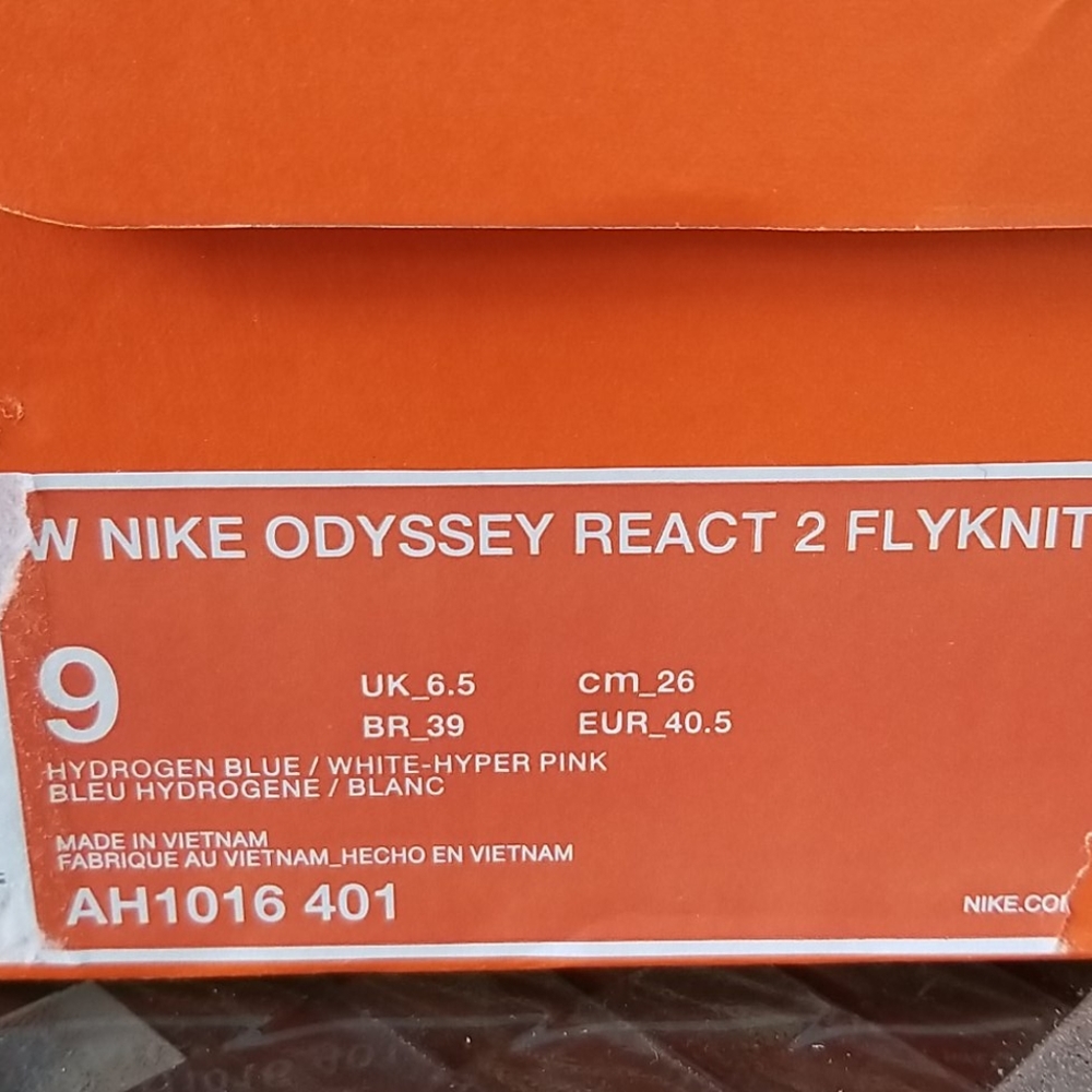 Nike Odyssey React 2 Flyknit AH1016 410 Wo… - Picture 8 of 10
